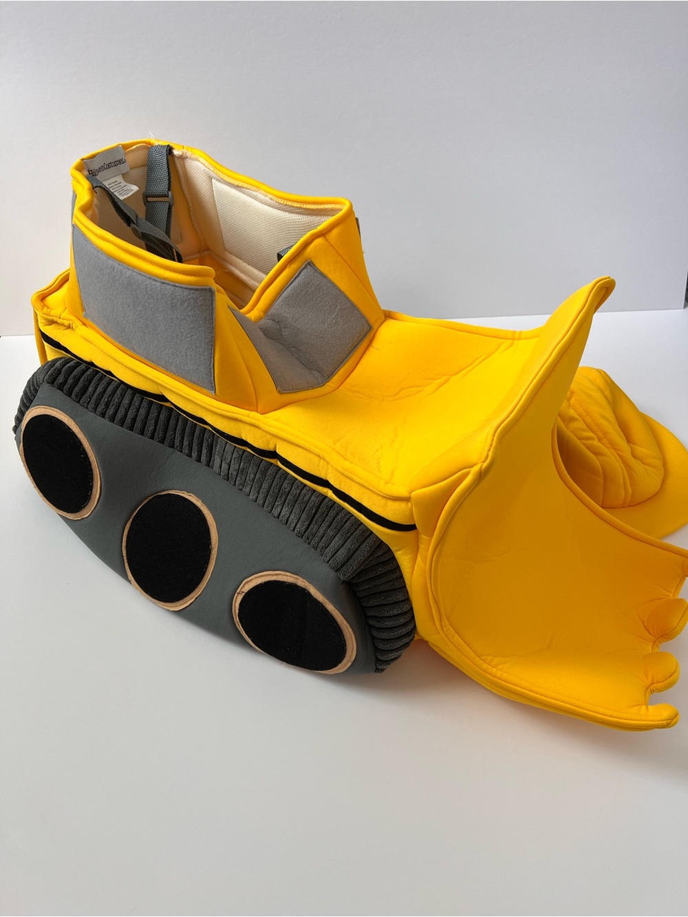 Yellow Bulldozer Toddler Halloween Costume 🎃🚚